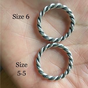 Pandora stackable rings